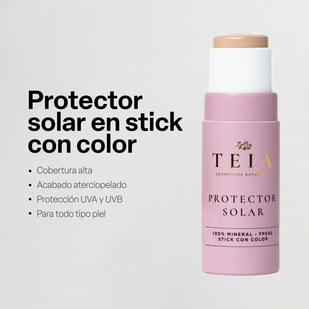 Protector Solar en Barra FPS40 (Teia cosméticos)