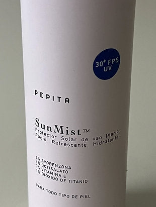 Mist facial antisolar
