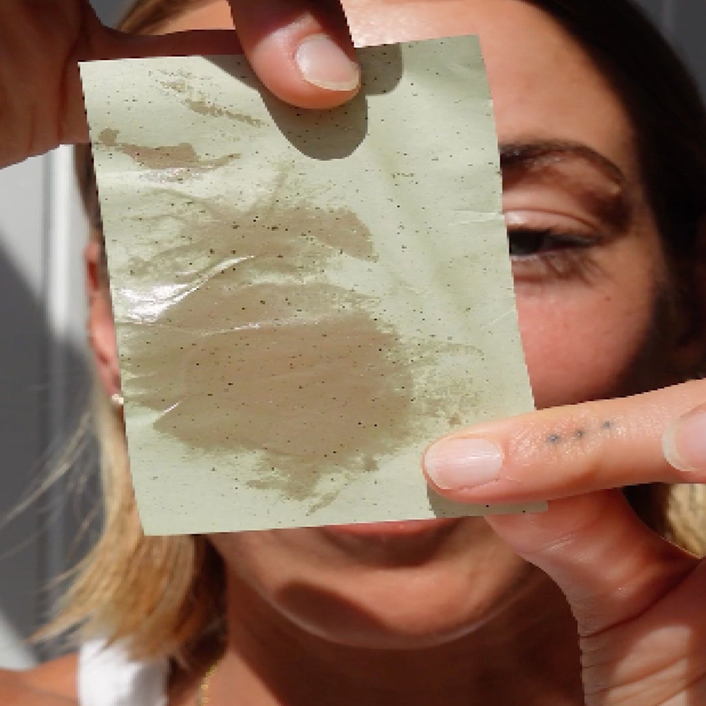 Papel matificante con té verde