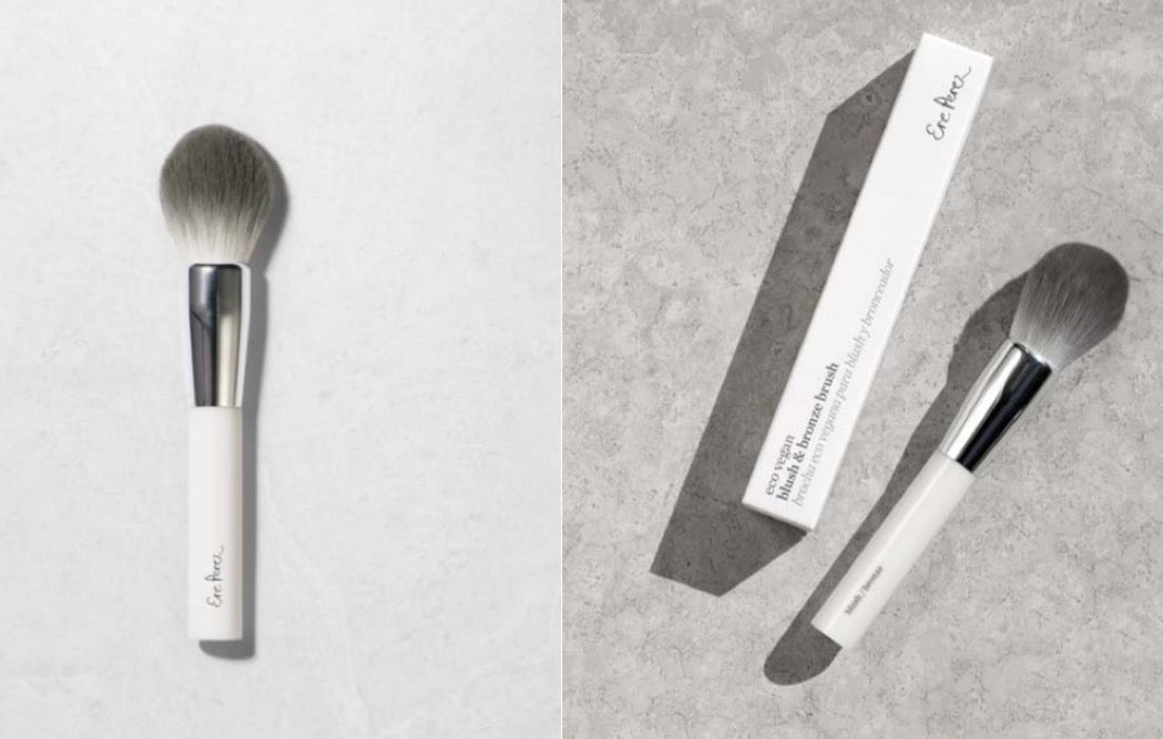 Brocha Eco Vegana para Blush y Bronceador.