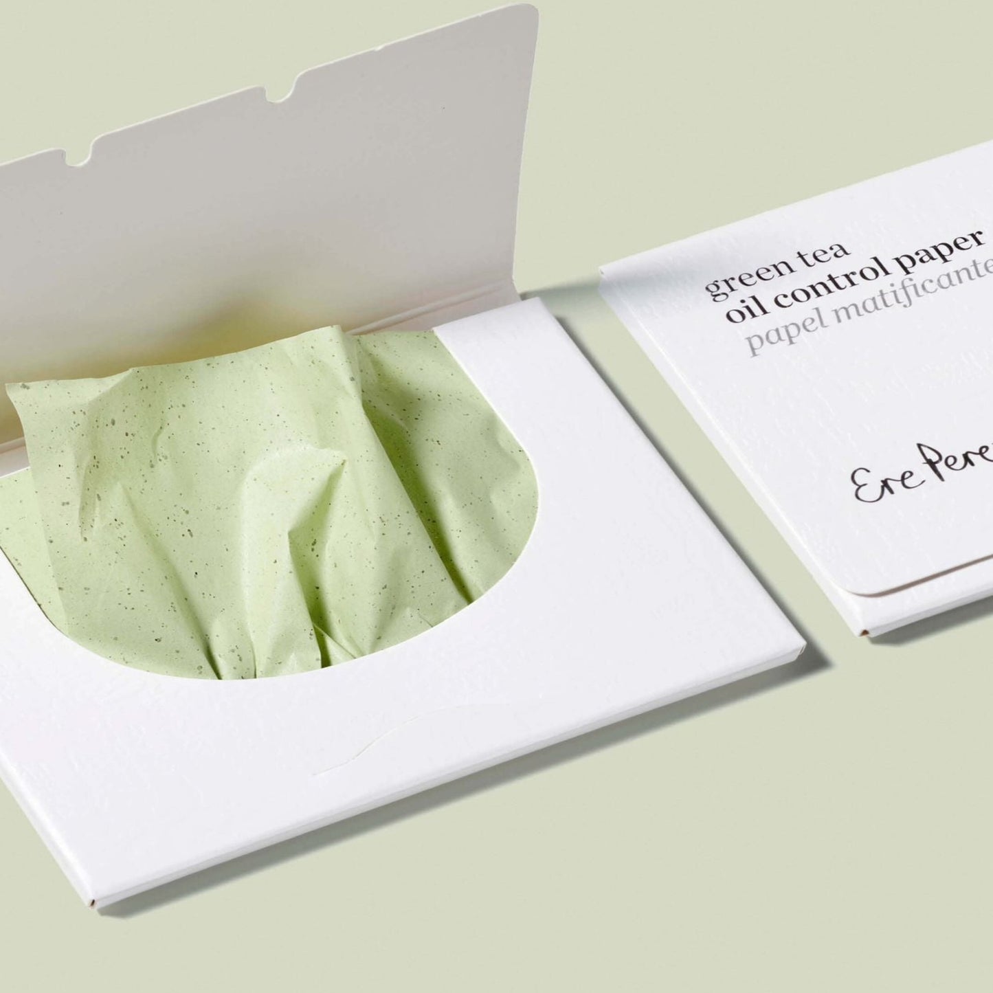 Papel matificante con té verde