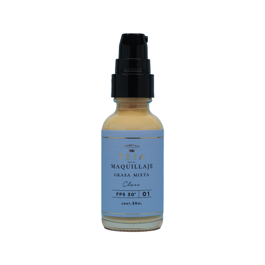 Maquillaje Piel grasa (Teia Cosméticos)